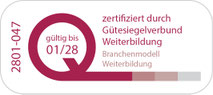 Zertifikat Gütesiegelverbund Weiterbildung